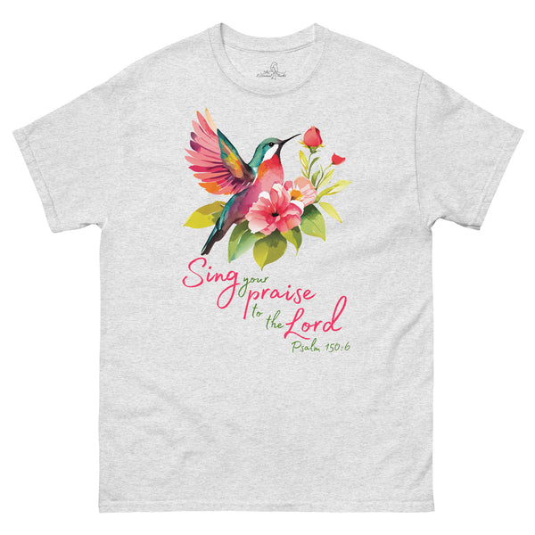 Sing Your Praise Hummingbird shirt