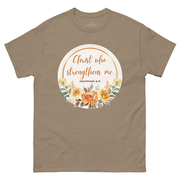 Christ Strengthens Me - Philippians 4:13 Shirt