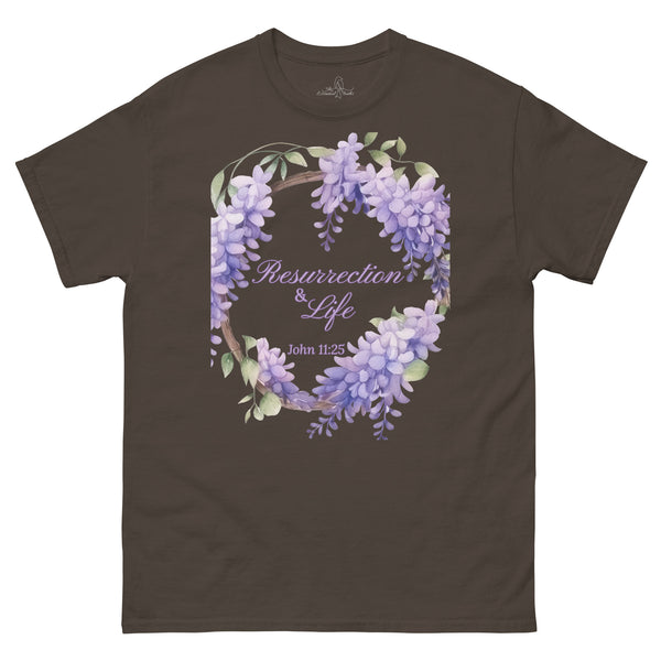 Resurrection & Life - John 11:25 shirt