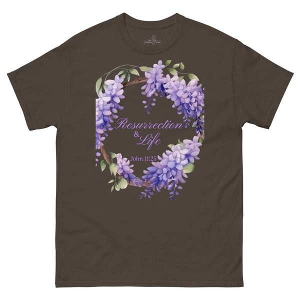 Resurrection & Life - John 11:25 shirt