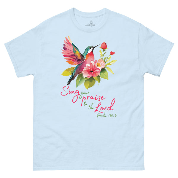 Sing Your Praise Hummingbird shirt