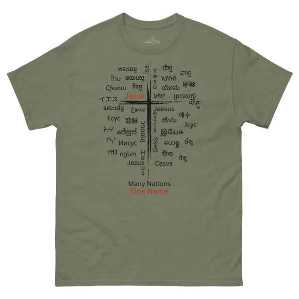 Many Nations, One Name shirt