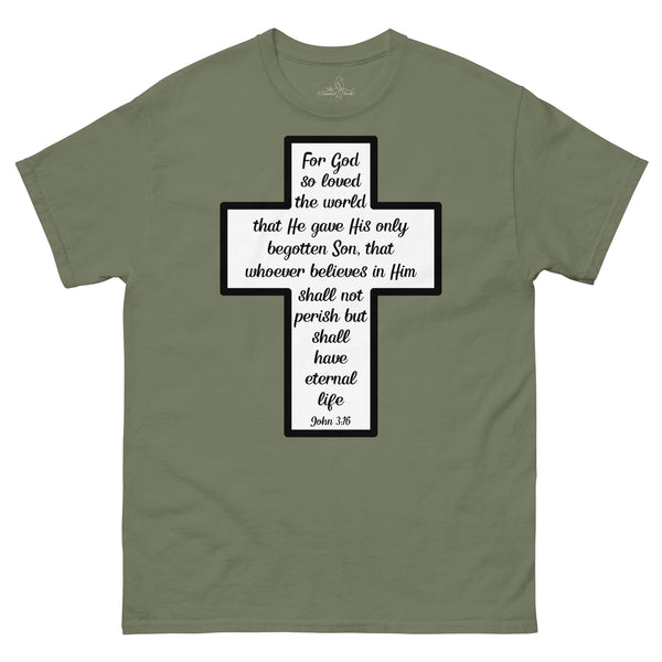 John 3:16 Cross shirt