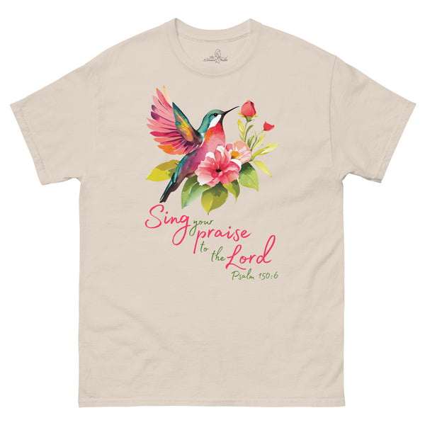Sing Your Praise Hummingbird shirt