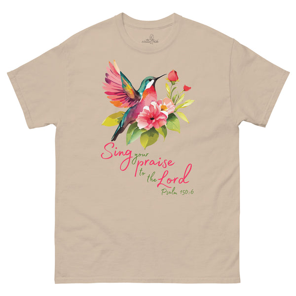 Sing Your Praise Hummingbird shirt
