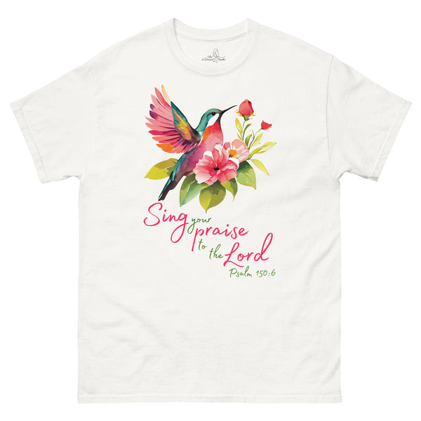 Sing Your Praise Hummingbird shirt