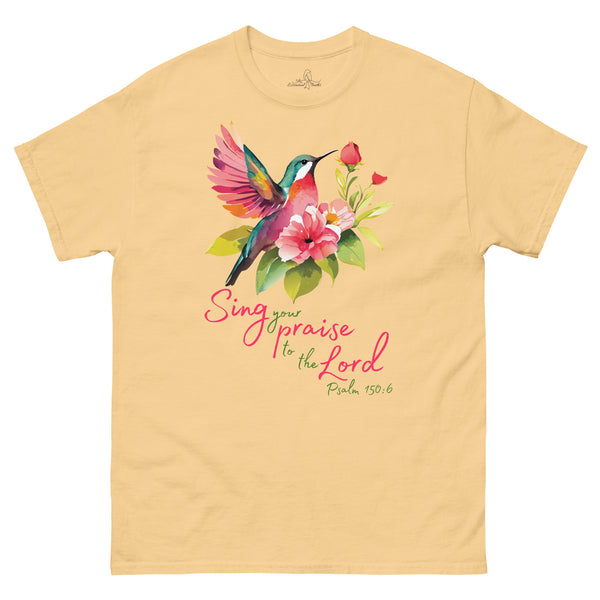 Sing Your Praise Hummingbird shirt